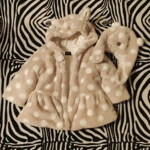 ASB Creations Adorable Coat with hoodie and Hat